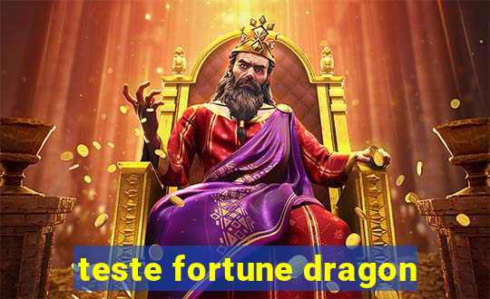 teste fortune dragon